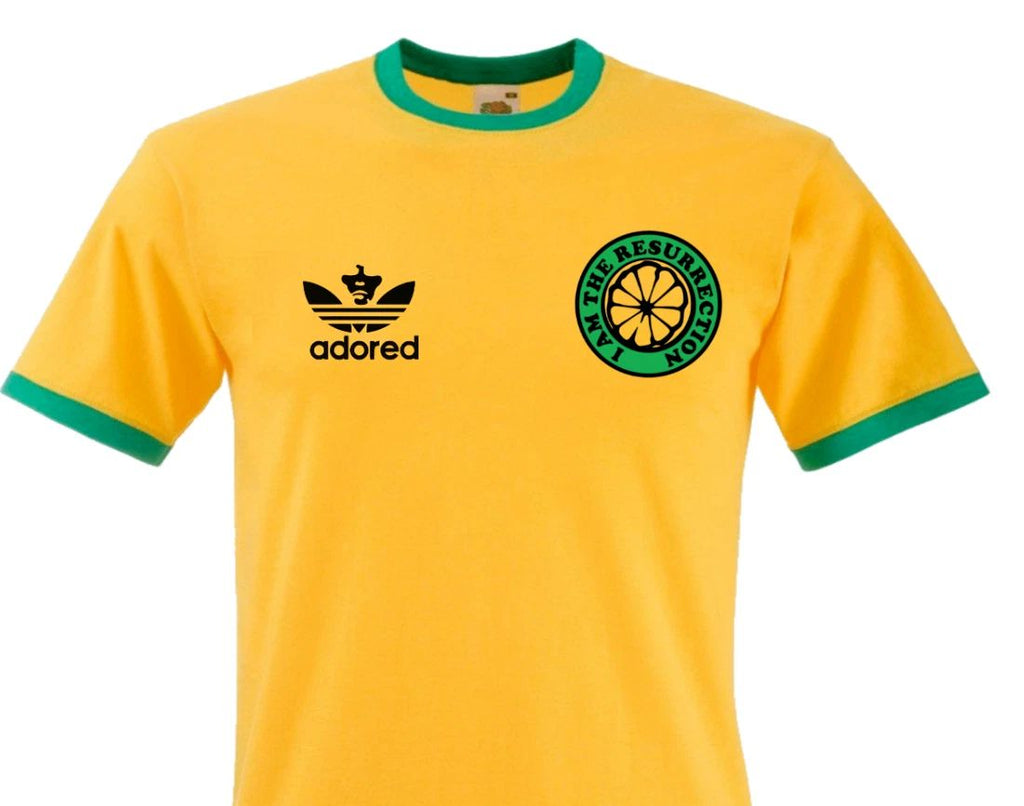 stone ROSES I am the resurrection ringer T SHIRT Adored, RETRO 90s Ian Brown Unisex