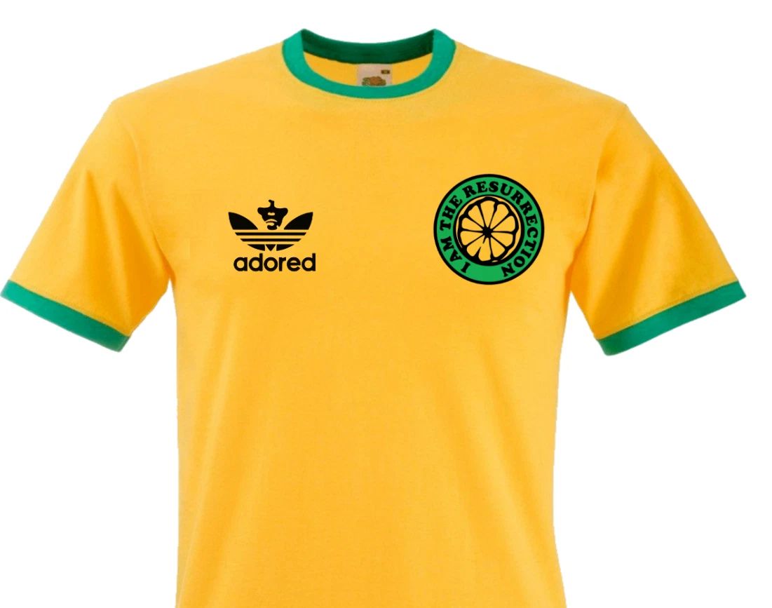 stone ROSES I am the resurrection ringer T SHIRT Adored, RETRO 90s Ian Brown Unisex