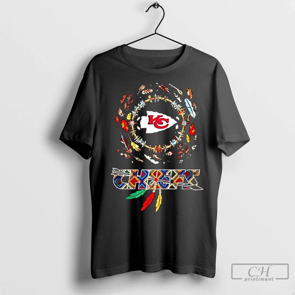 Premium Dreamcatcher Motif X Kansas City Chiefs Vintage Graphic Unisex