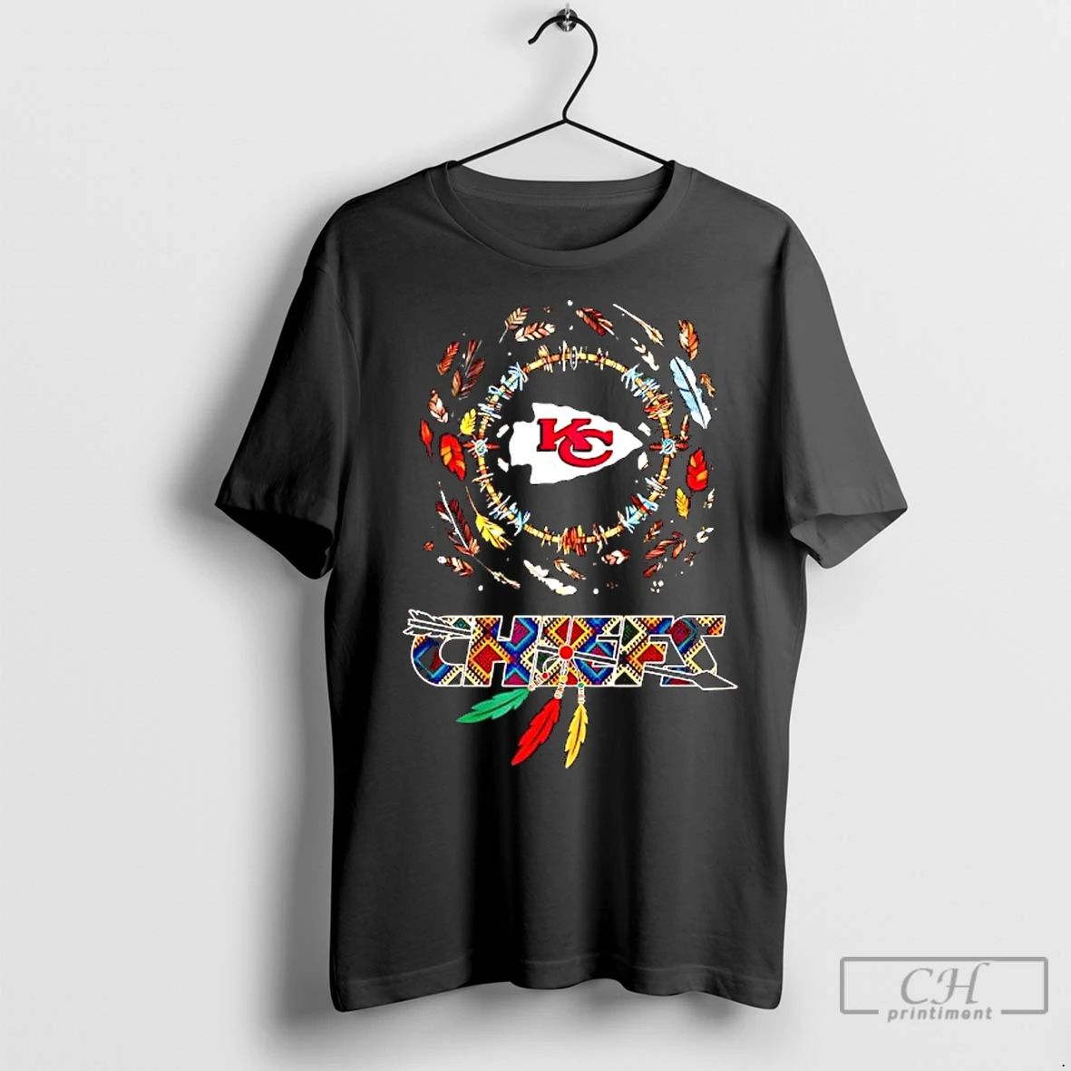 Premium Dreamcatcher Motif X Kansas City Chiefs Vintage Graphic Unisex