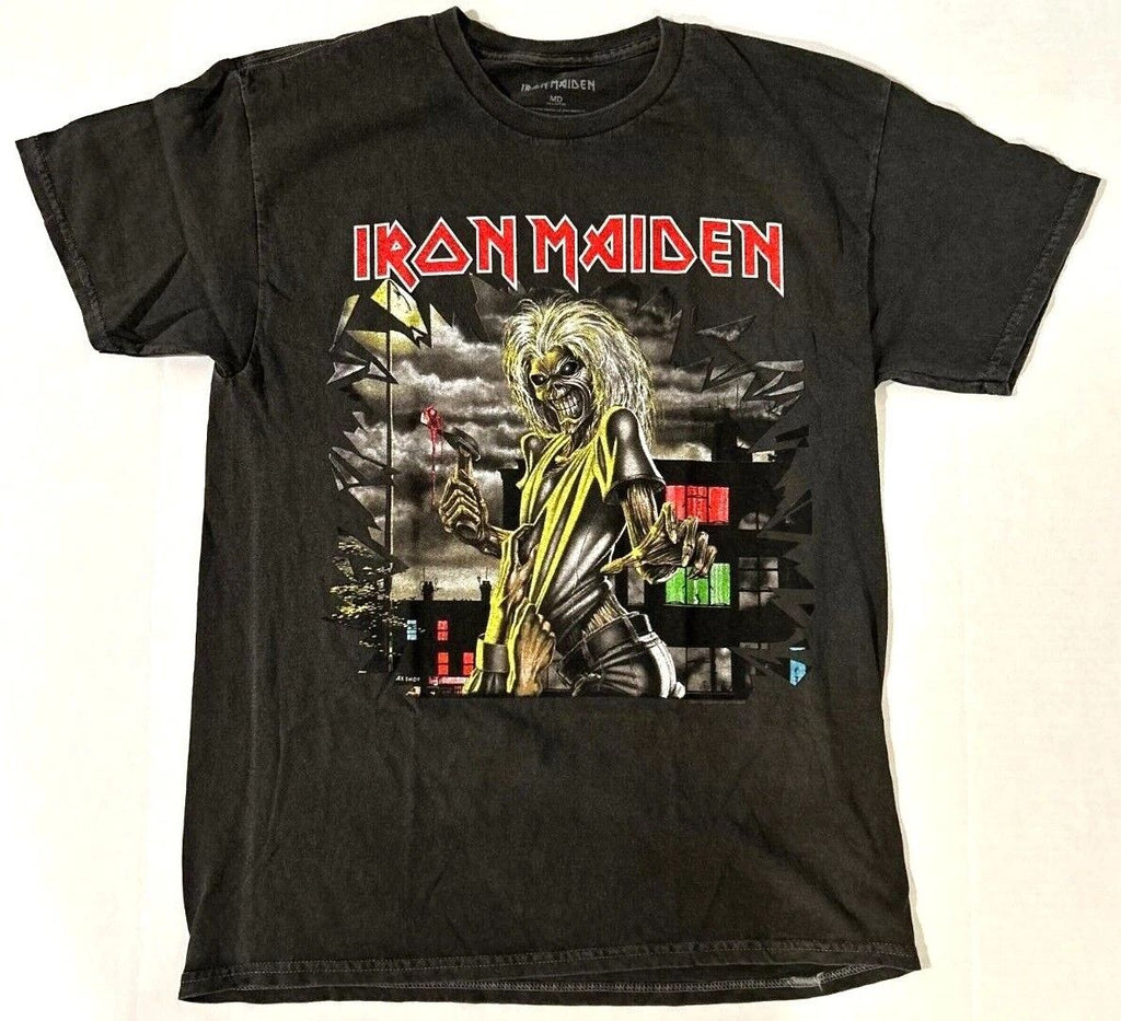 Rock Band Iron Maiden Killer World Tour 1981 Graphic Tee Shirt New Unisex