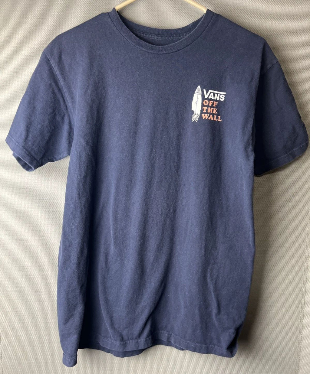 Vans Off The Wall X Ron Jon Surf Shop Adult Medium Blue Flamingo Unisex