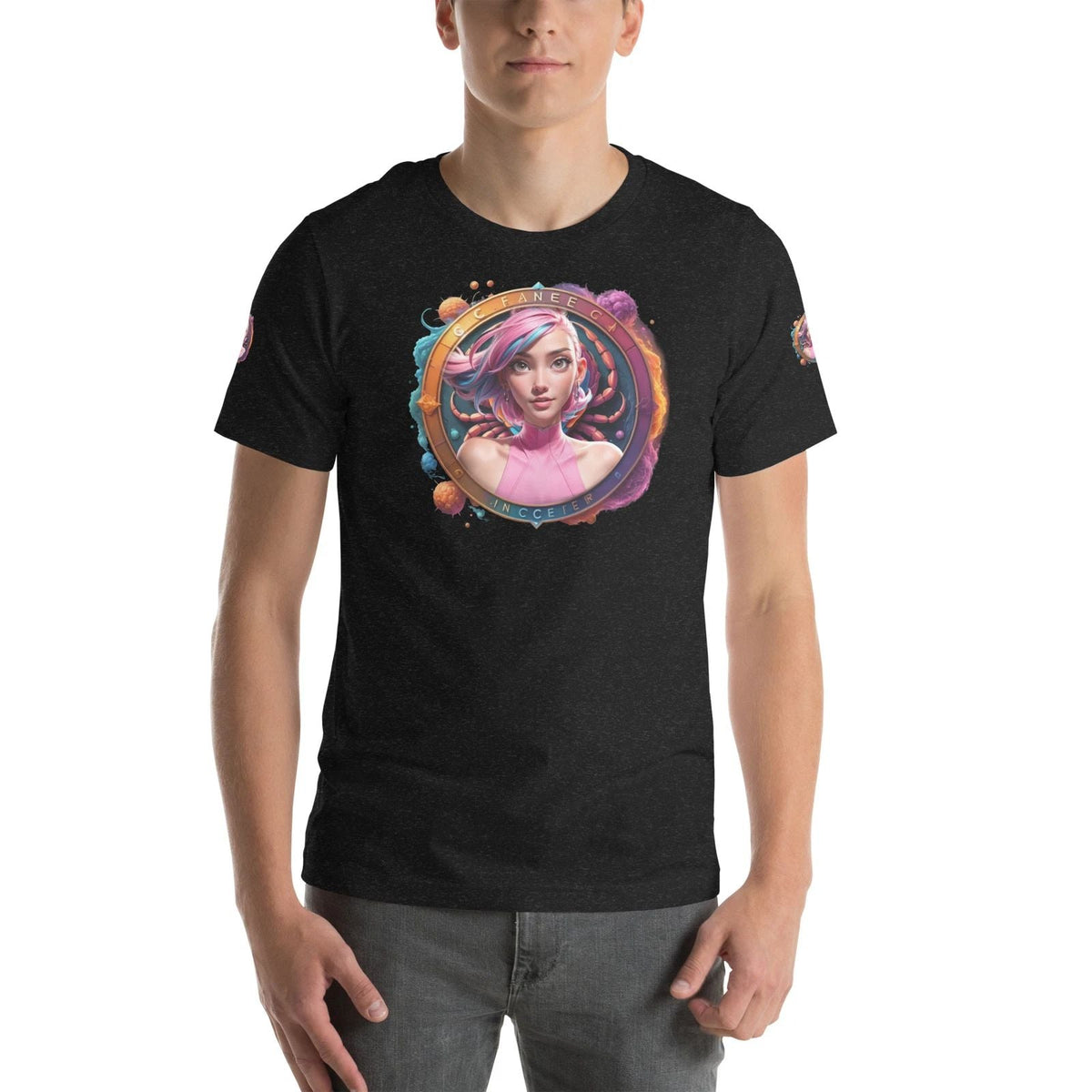 Unisex Cancer Logo Fantasy Horoscope Unisex