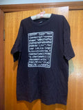 JAVASCRIPT:SOHPOS:COMPUTER:GEEK: BLACK - SIZE XL - NEARLY NEW Unisex
