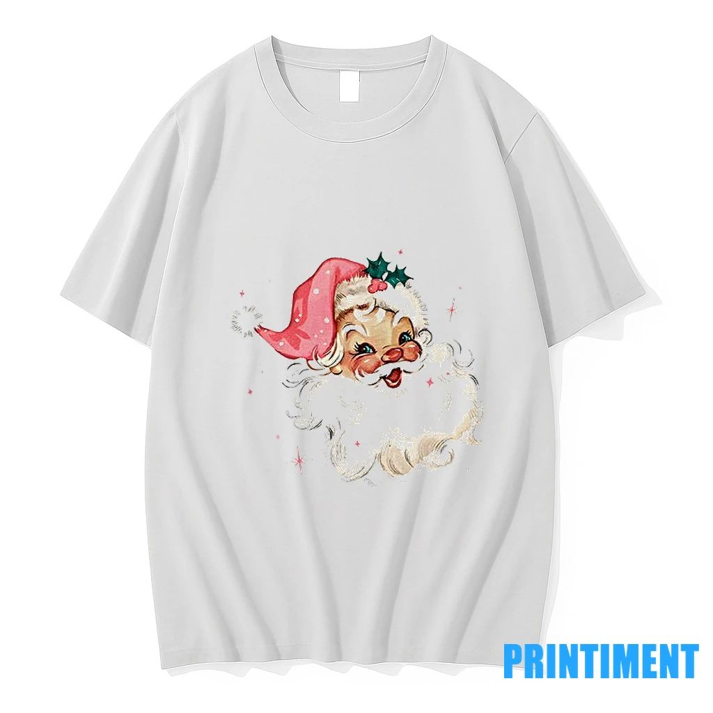 Pink Santa Claus Pink Merry Christmas 2025 Tshirts Sweater Unisex