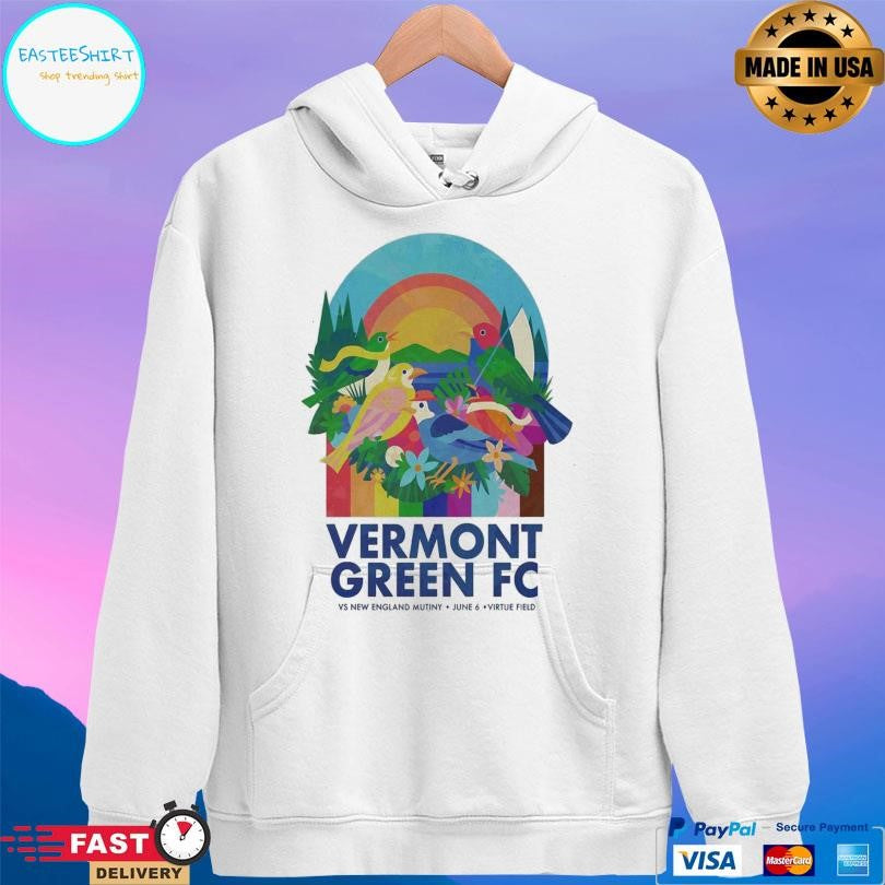 Vermont Green Fc Vs New England Mutiny Virtue Field June 6 2026 Shirt Unisex