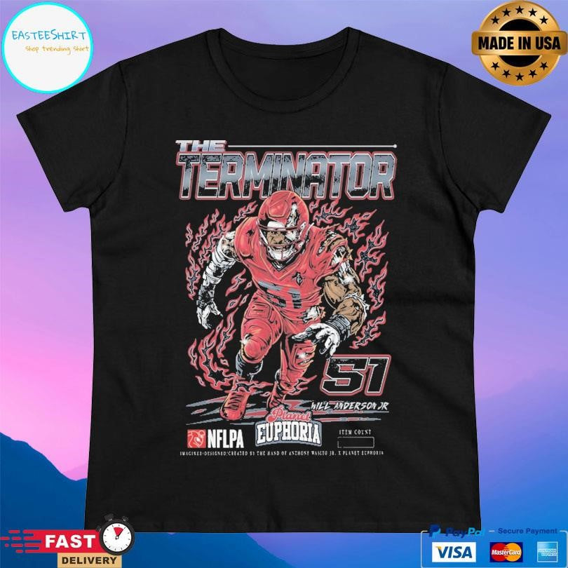 Will Anderson Jr The Terminator Planet Euphoria Shirt Unisex