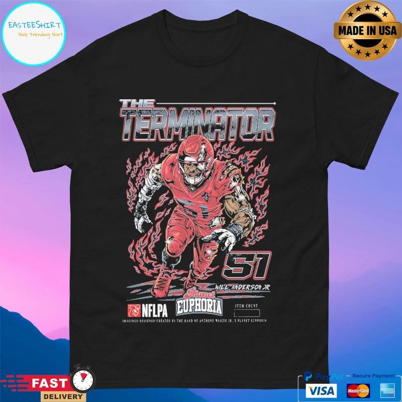 Will Anderson Jr The Terminator Planet Euphoria Shirt Unisex