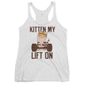 Kitten My Lift On Women's Racerback Tank