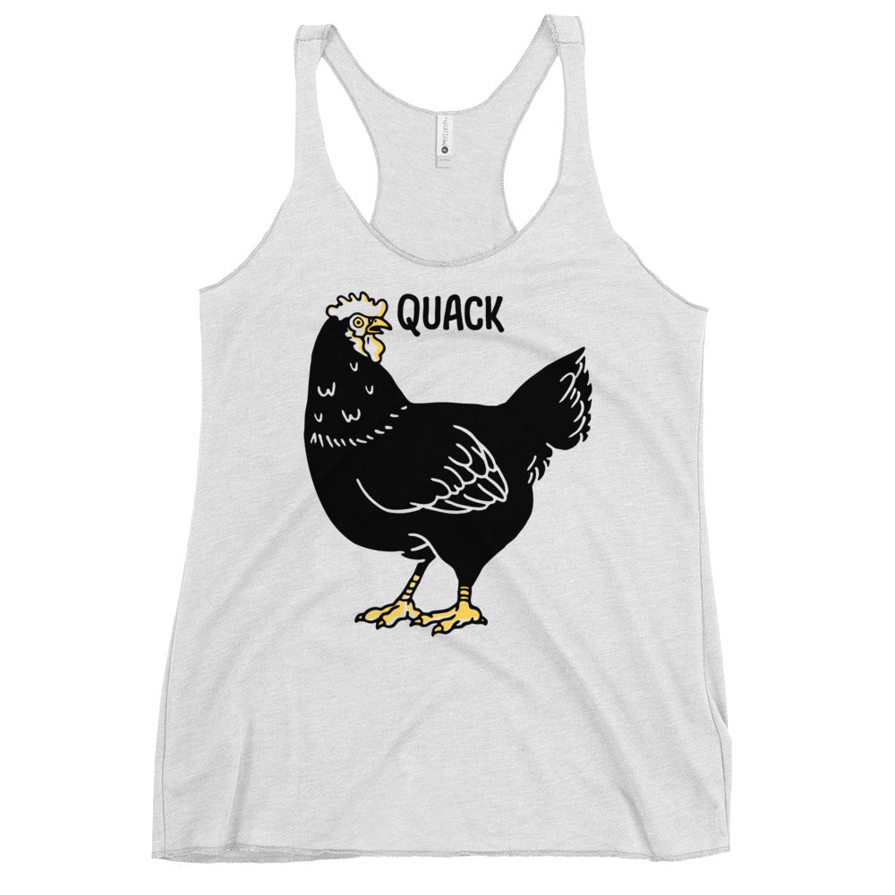 Quack Bird Women's Racerback Tank