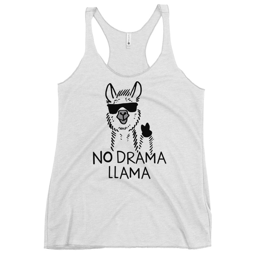 No Drama Llama Women's Racerback Tank