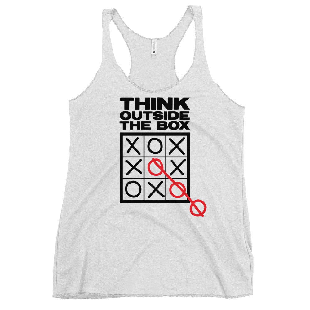 Think Outside The Box Women's Racerback Tank