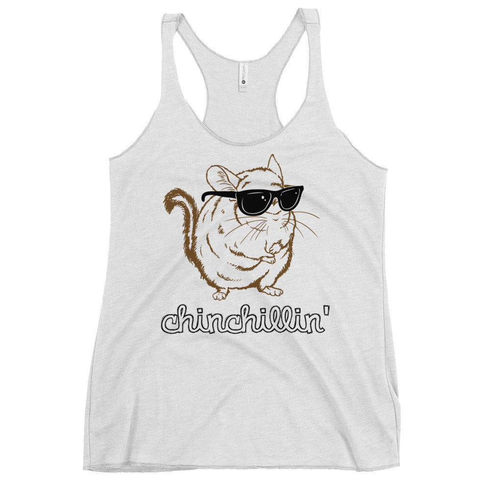 Chinchillin Women's Racerback Tank