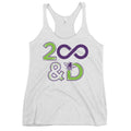 2 Infinity And B On D Women's Racerback Tank
