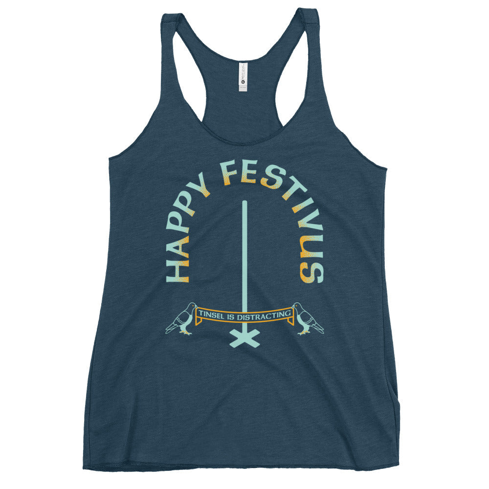 Happy Festivus Women's Racerback Tank