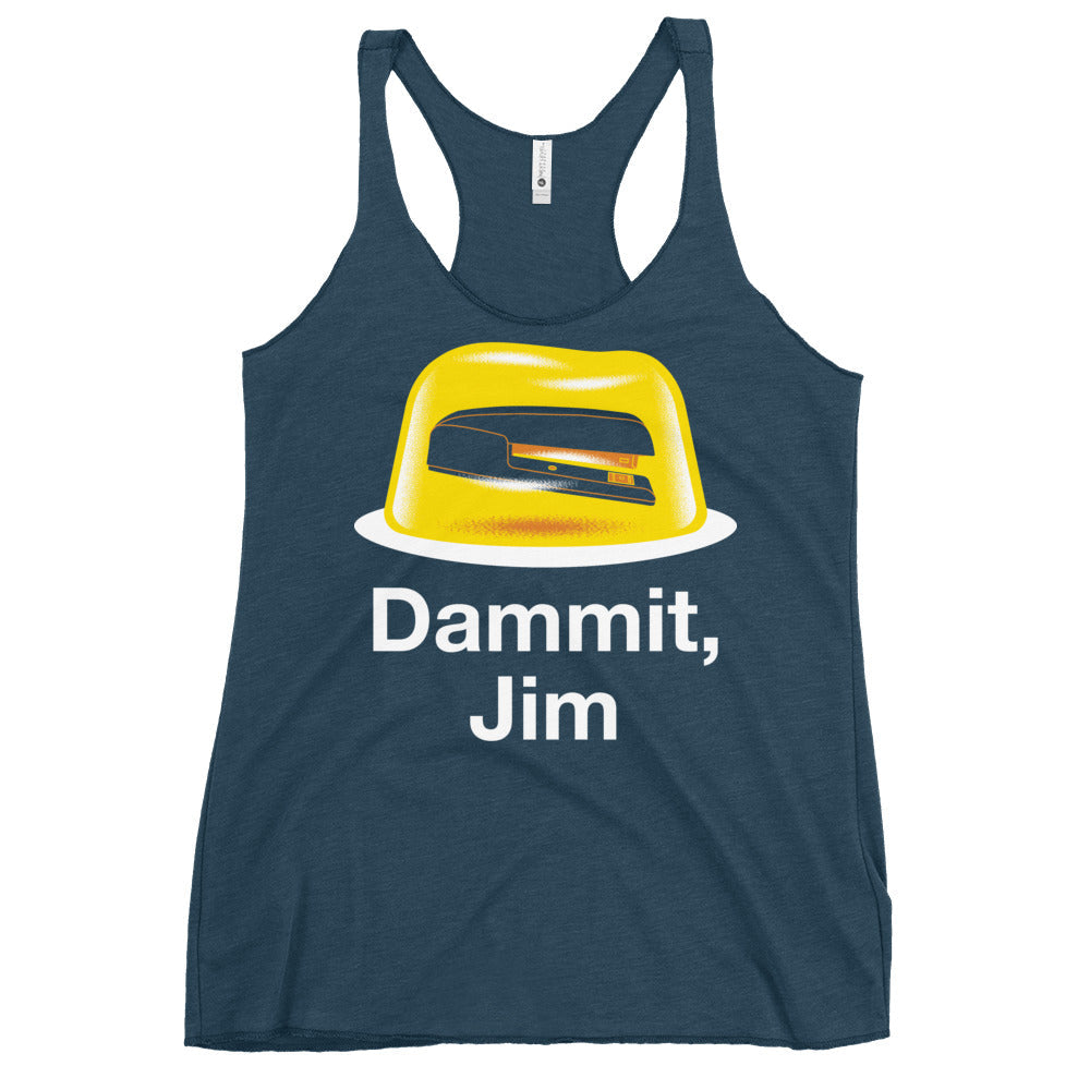 Dammit, Jim Women's Racerback Tank