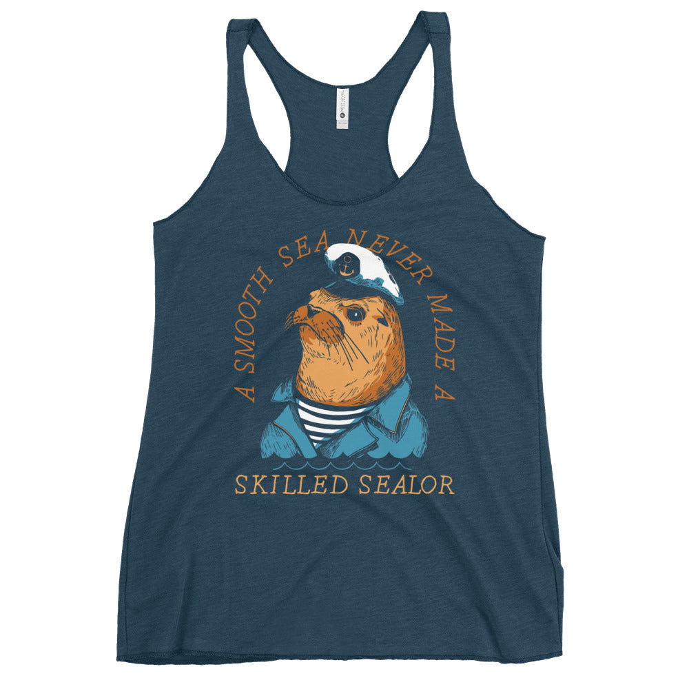 Skilled Sealor Women's Racerback Tank