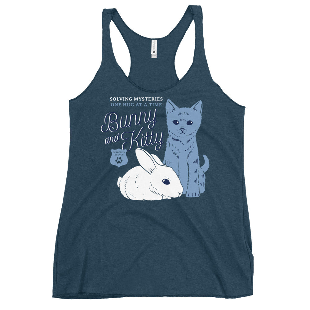 Bunny And Kitty Women's Racerback Tank