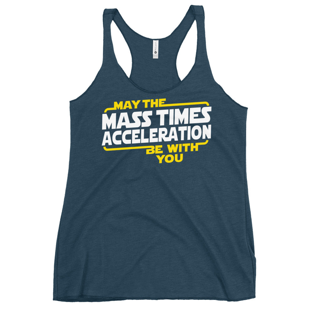 May The Mass x Acceleration Women's Racerback Tank