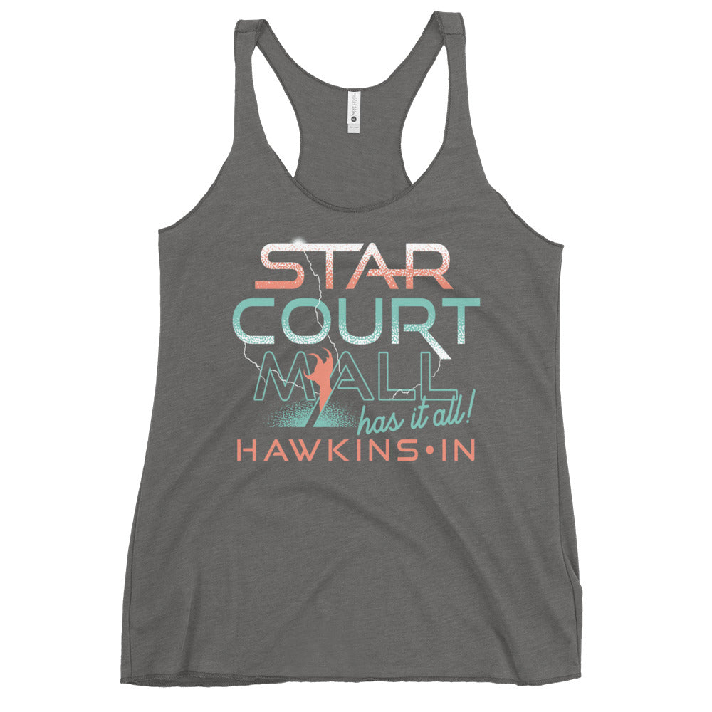Starcourt Mall Women's Racerback Tank