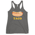 Hotdog Taco Women's Racerback Tank