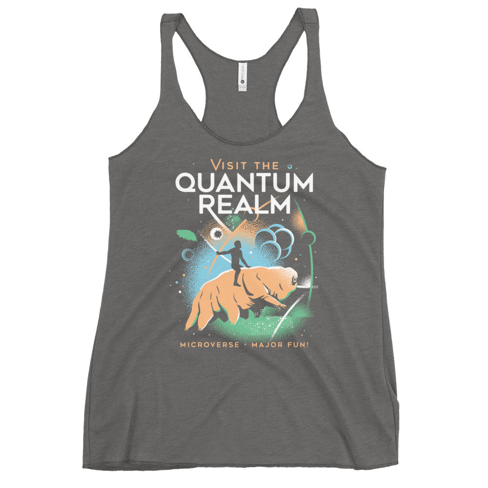Visit The Quantum Realm Women's Racerback Tank