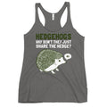 Hedgehogs Can't Share Women's Racerback Tank