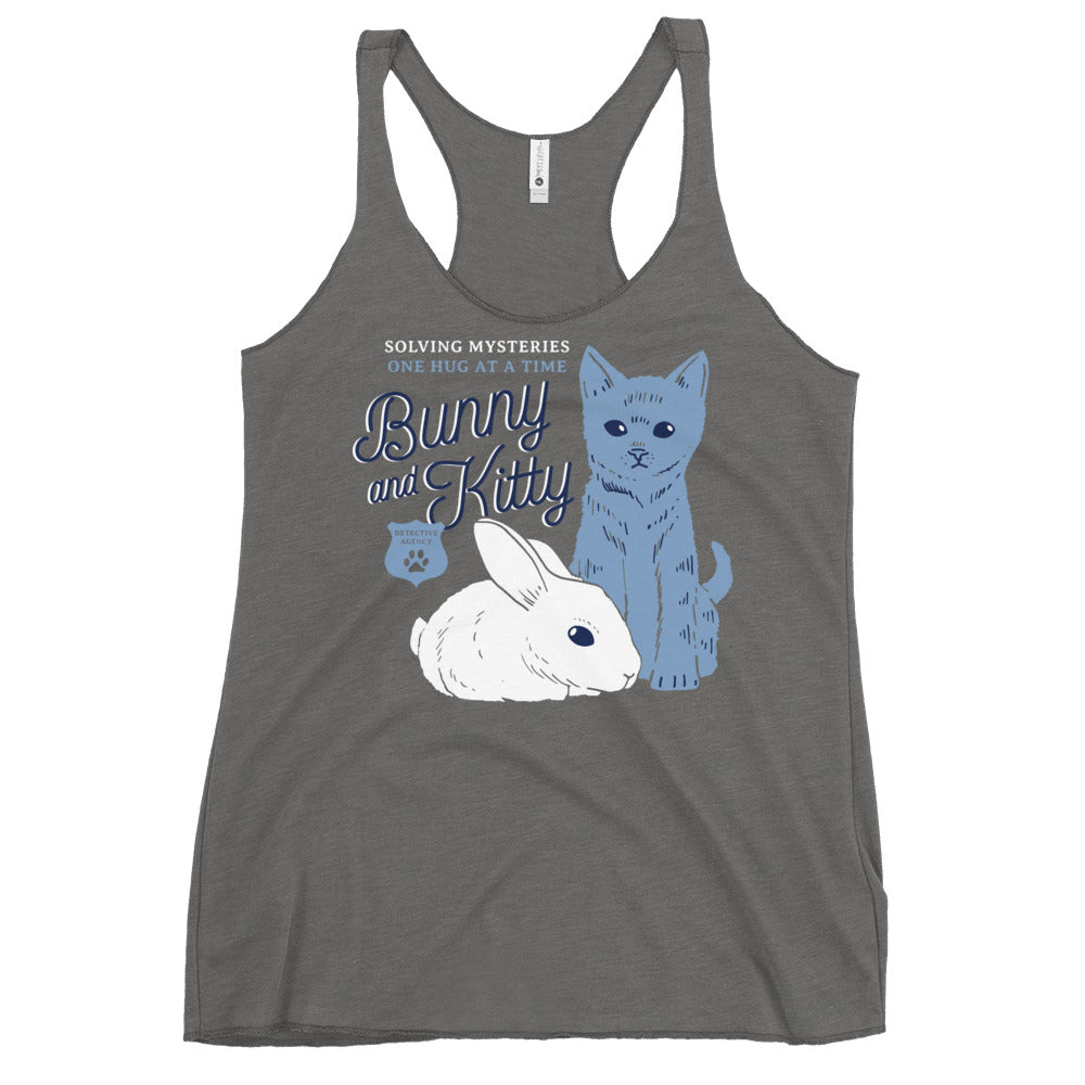 Bunny And Kitty Women's Racerback Tank