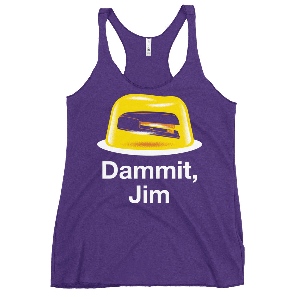 Dammit, Jim Women's Racerback Tank