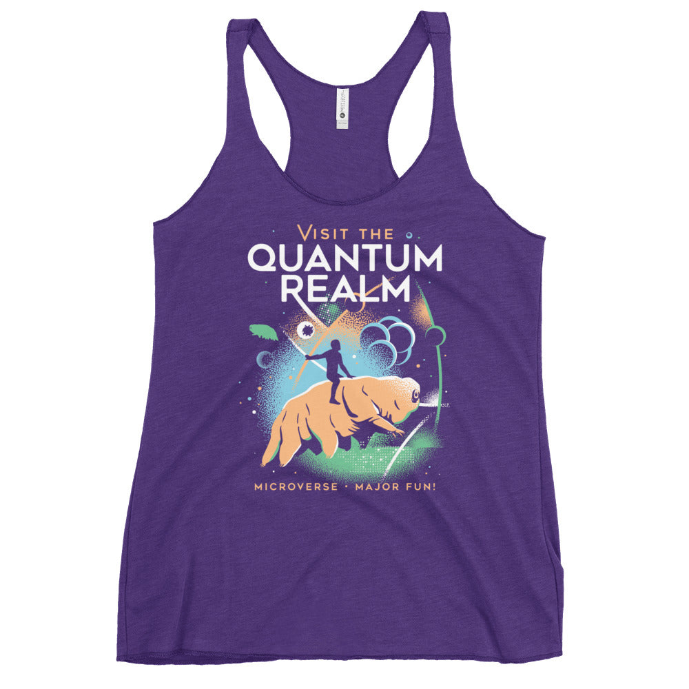 Visit The Quantum Realm Women's Racerback Tank