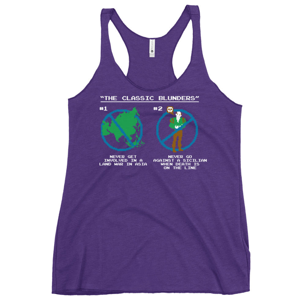 The Classic Blunders Women's Racerback Tank