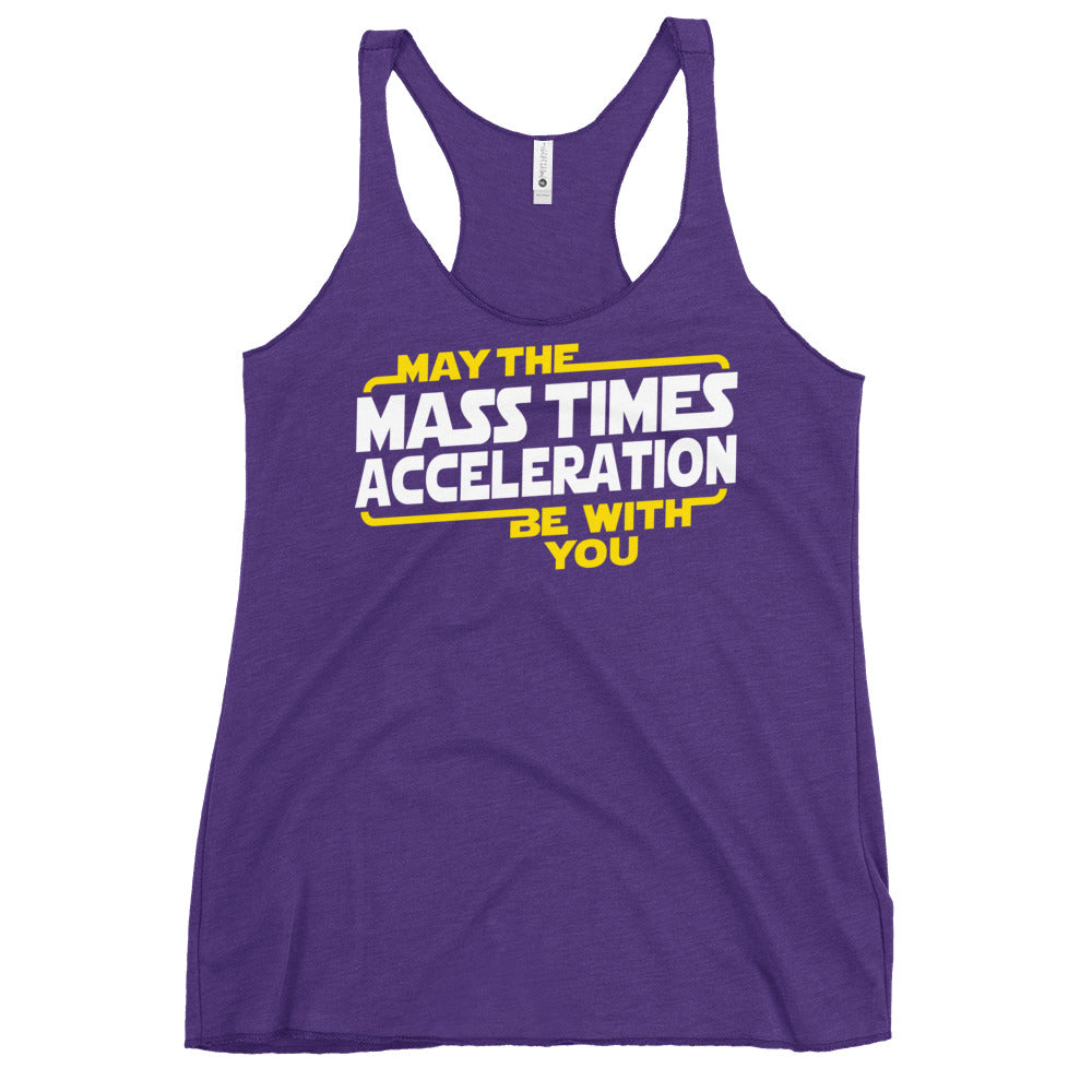 May The Mass x Acceleration Women's Racerback Tank