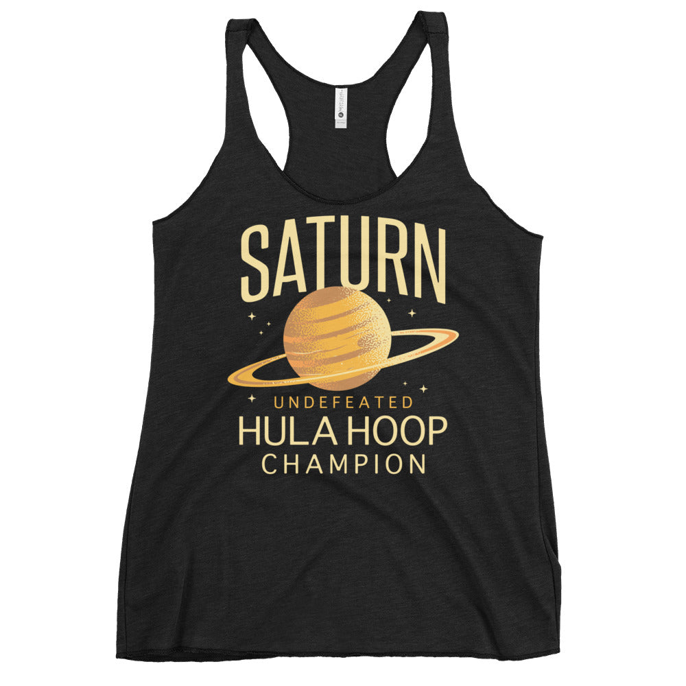 Undefeated Hula Hoop Champion Women's Racerback Tank