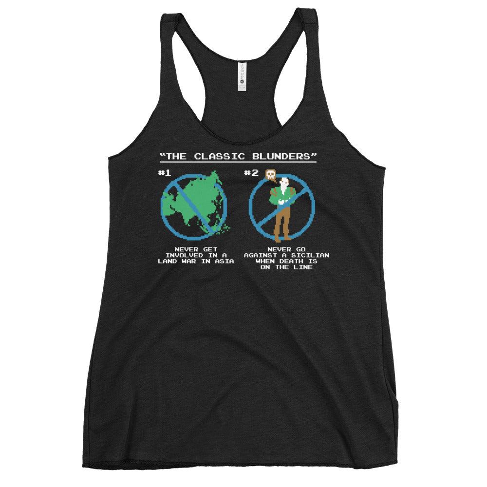 The Classic Blunders Women's Racerback Tank