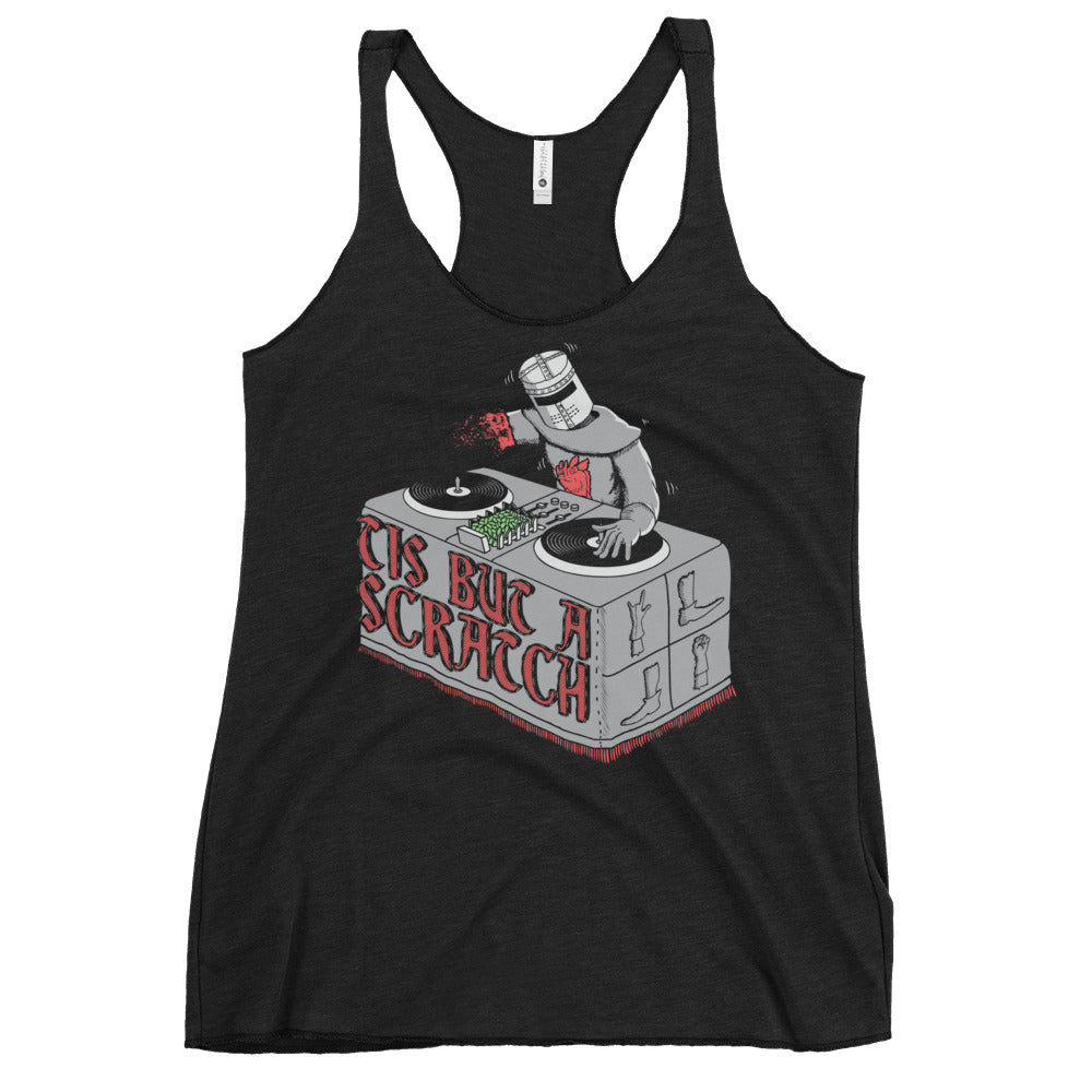 Tis But A Scratch Women's Racerback Tank
