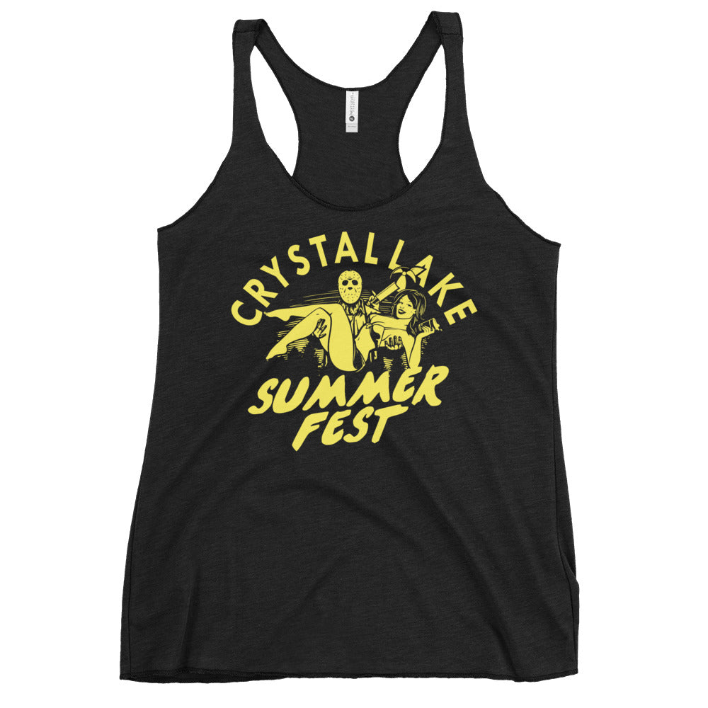 Crystal Lake Summer Fest Women's Racerback Tank