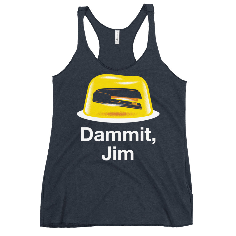 Dammit, Jim Women's Racerback Tank