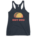 Taco Is A Hotdog Women's Racerback Tank