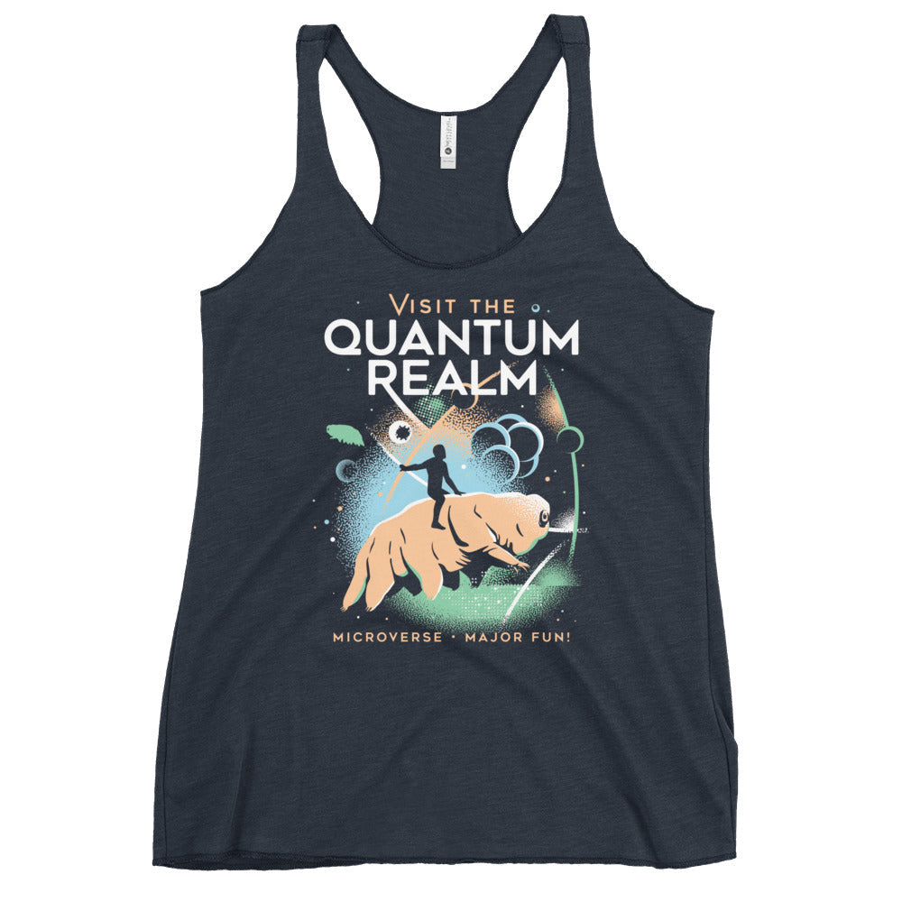 Visit The Quantum Realm Women's Racerback Tank