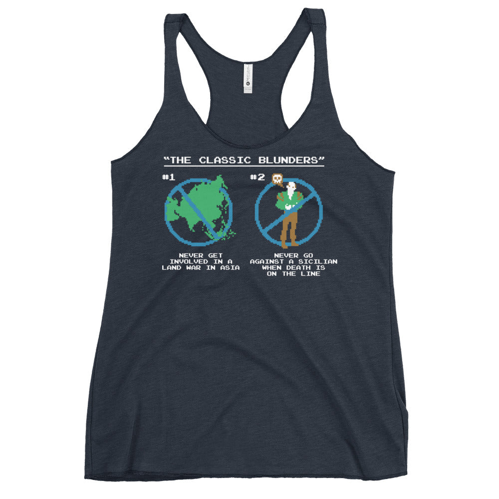 The Classic Blunders Women's Racerback Tank