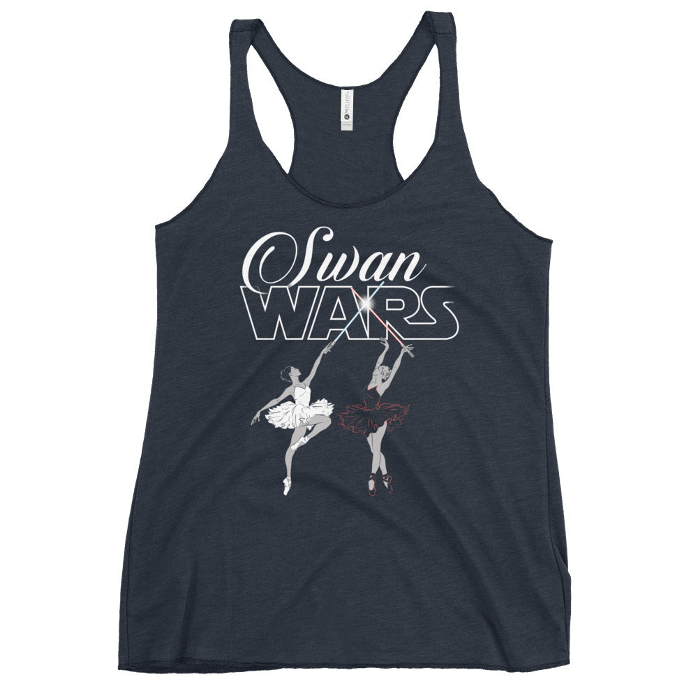 Swan Wars Women's Racerback Tank