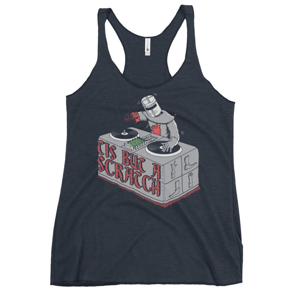 Tis But A Scratch Women's Racerback Tank