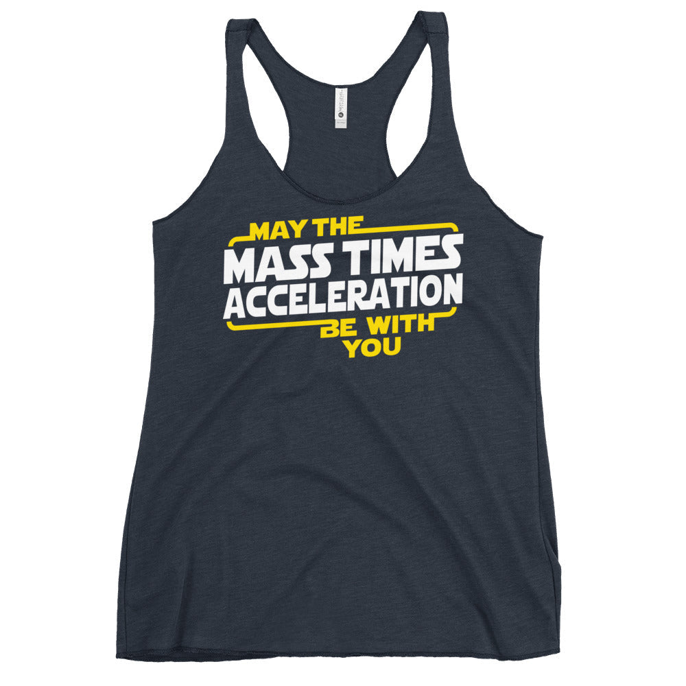 May The Mass x Acceleration Women's Racerback Tank