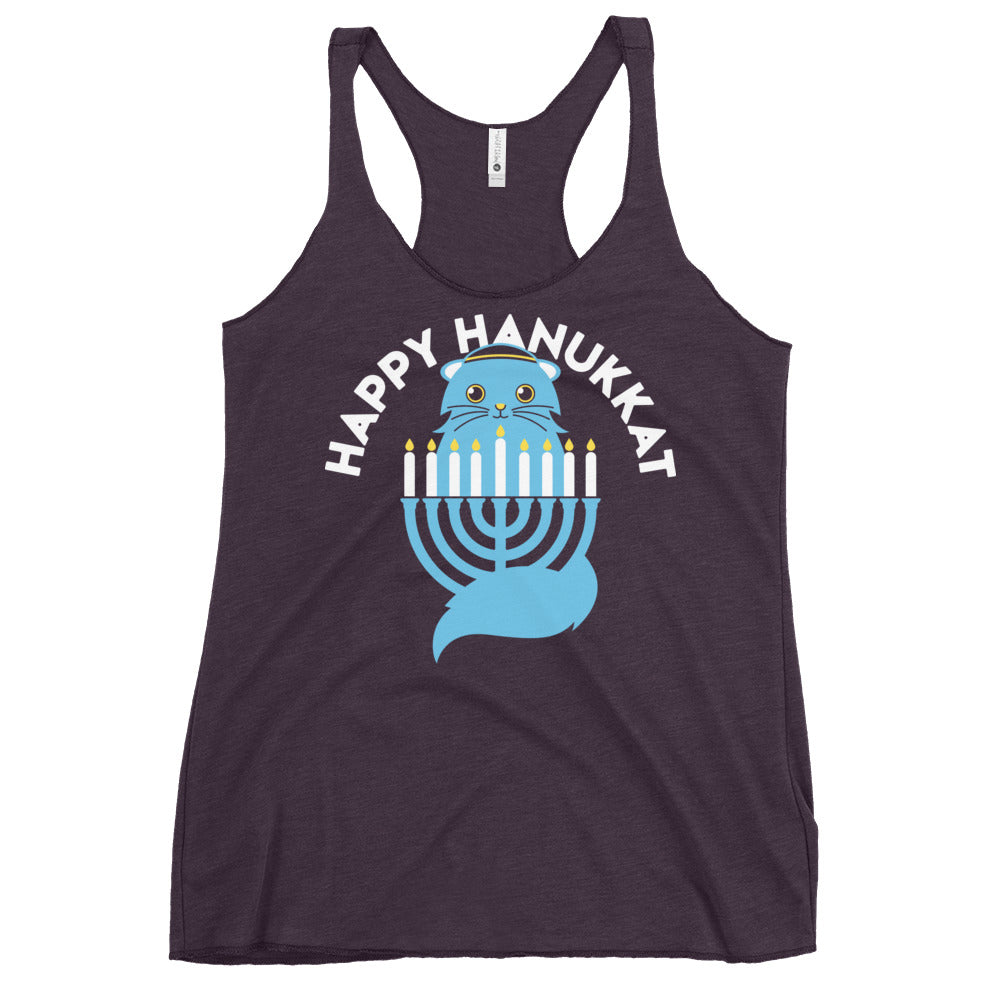 Happy Hanukkat Women's Racerback Tank