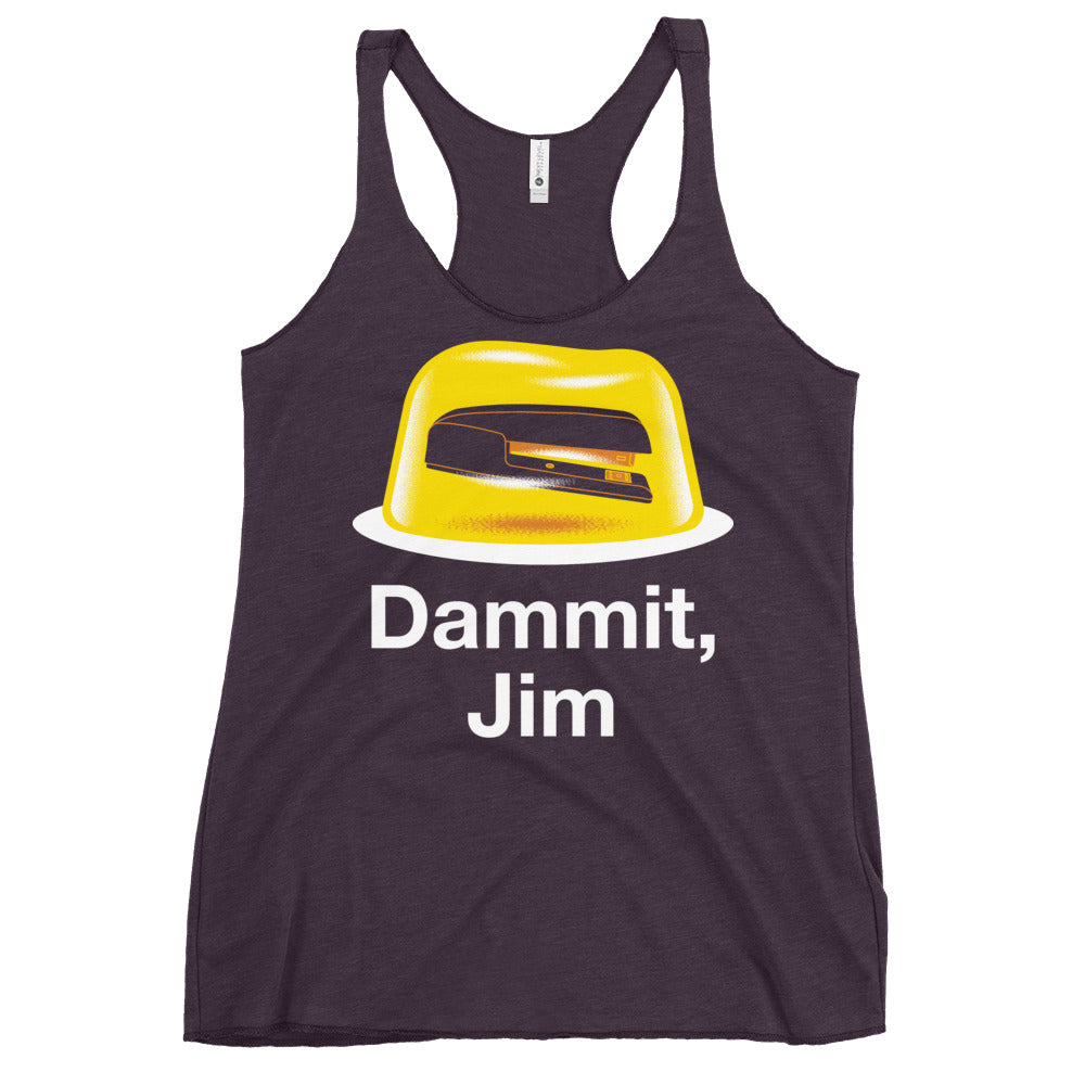 Dammit, Jim Women's Racerback Tank