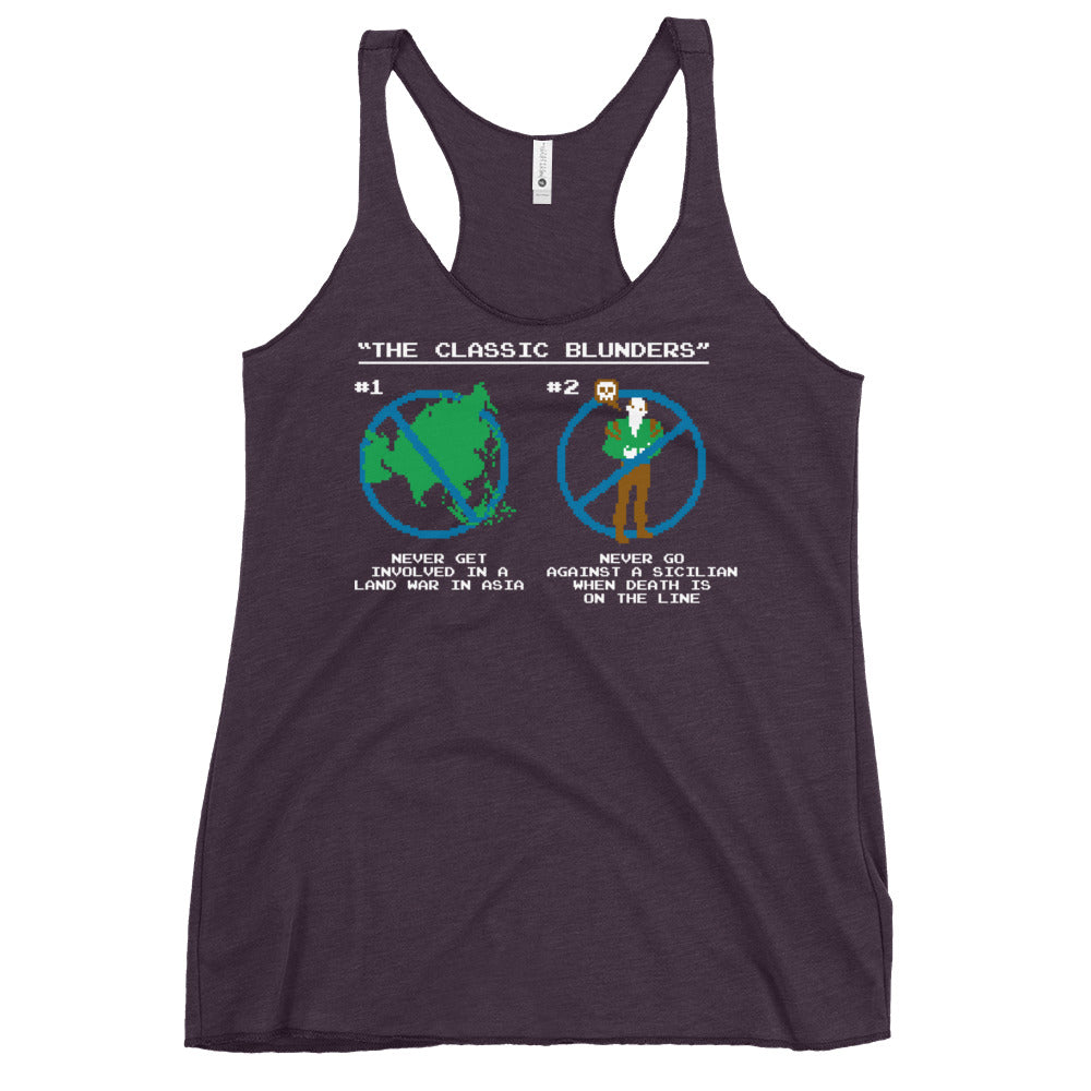 The Classic Blunders Women's Racerback Tank