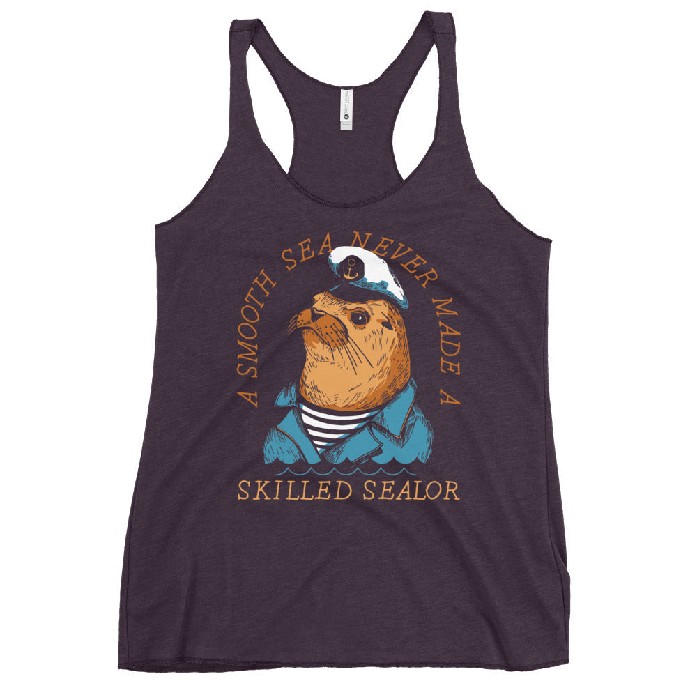 Skilled Sealor Women's Racerback Tank