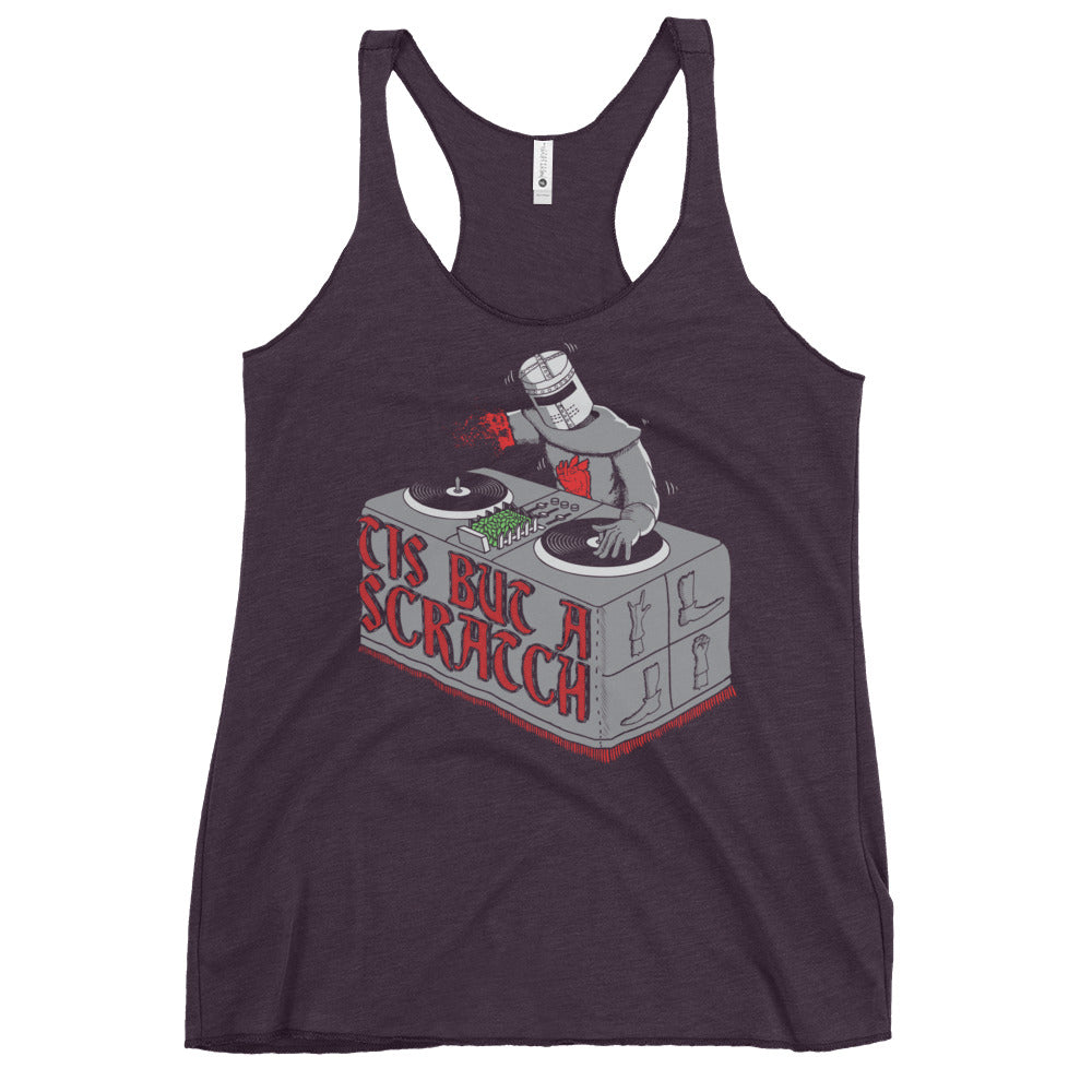 Tis But A Scratch Women's Racerback Tank