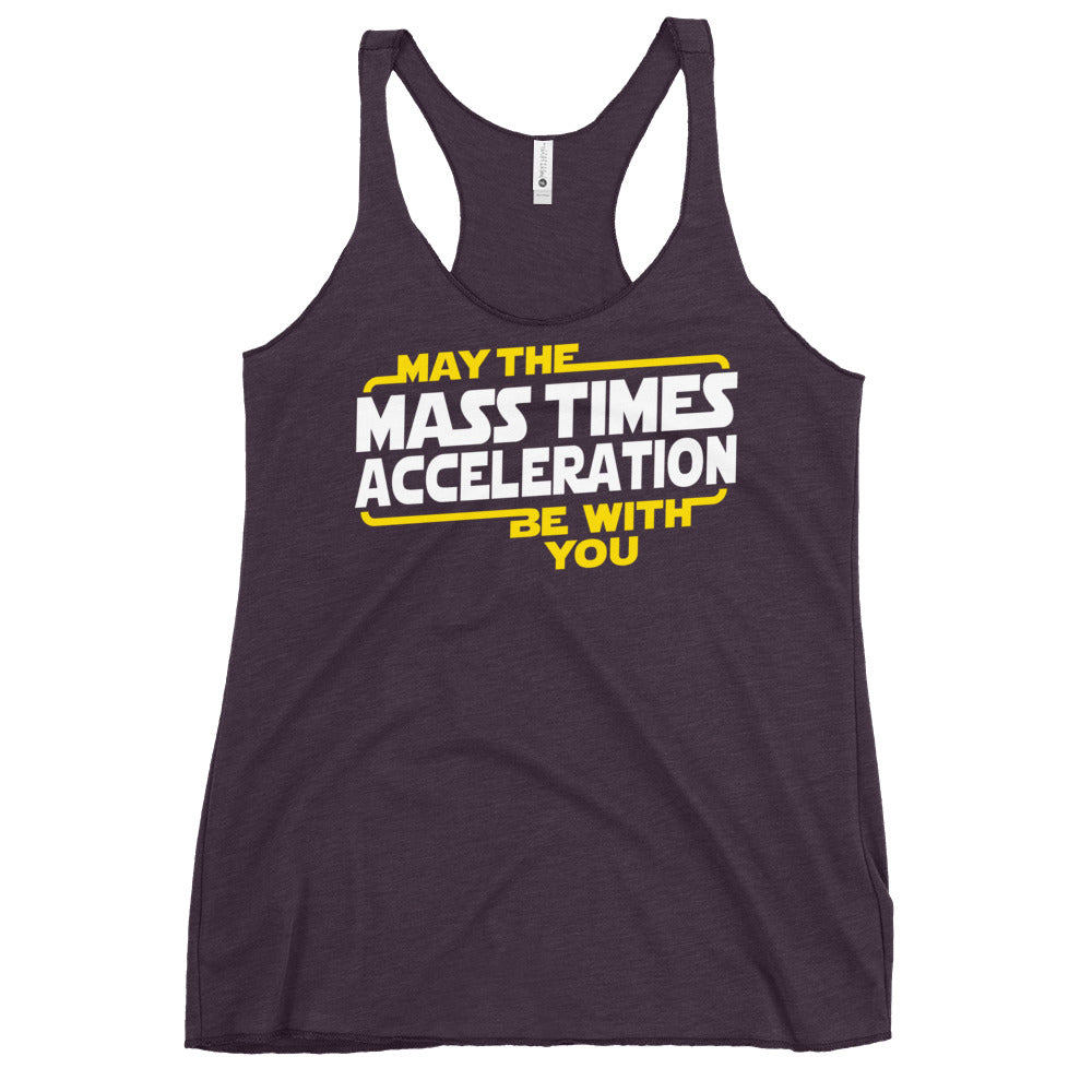 May The Mass x Acceleration Women's Racerback Tank