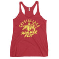 Crystal Lake Summer Fest Women's Racerback Tank